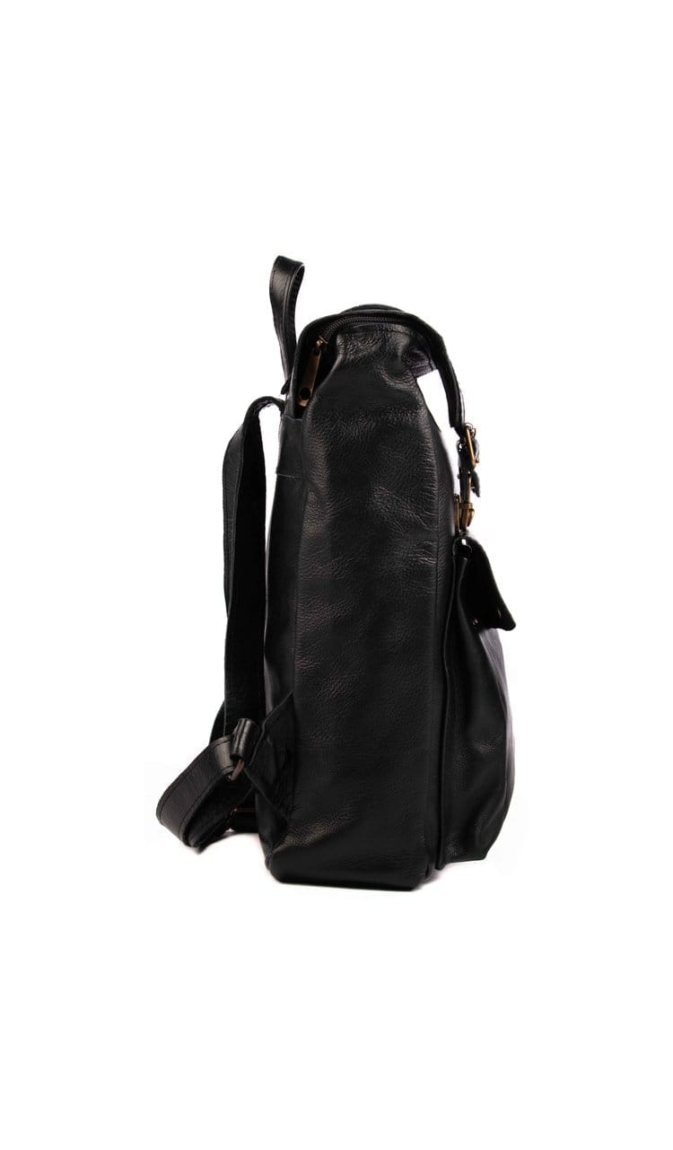 black-leather-backpack