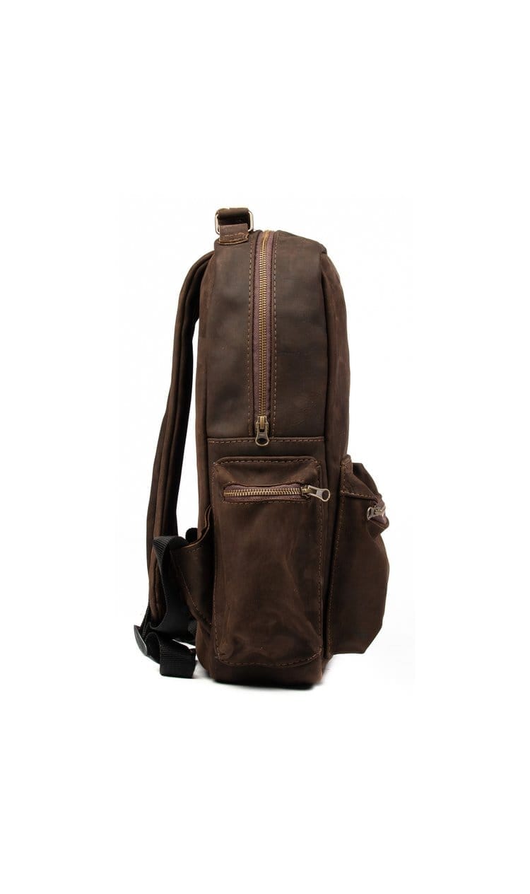 waxed-brown-leather-backpack-side-view